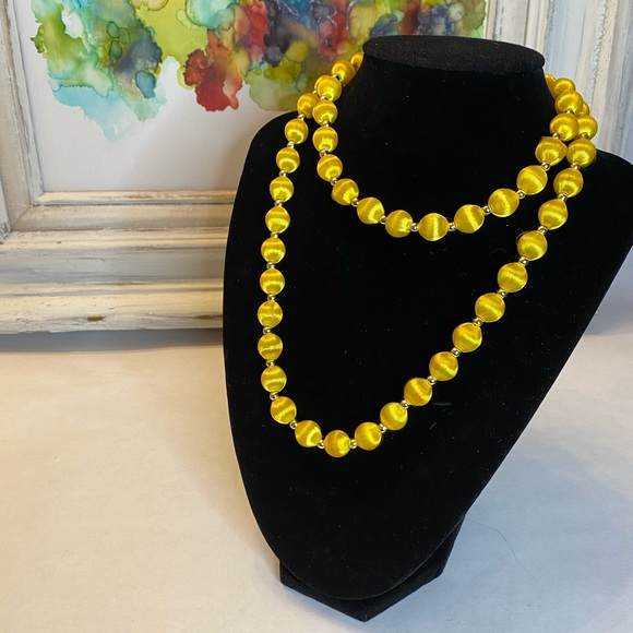 Vintage Silk Bead Necklaces - Picture 7 of 7